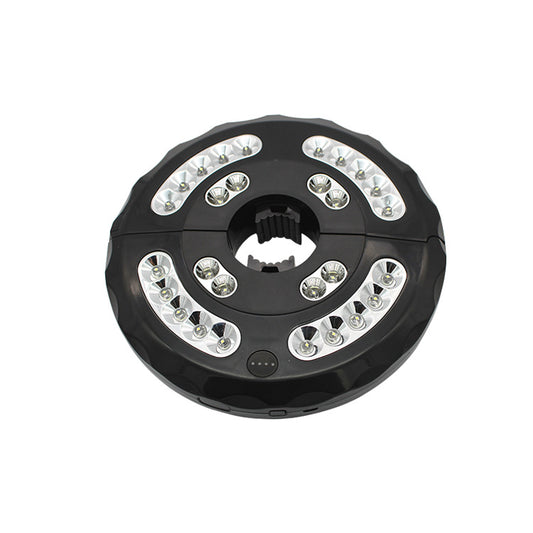 🔥50% Rabatt！💡 LED Klemmleuchte für Sonnenschirm & Stange – batteriebetrieben, 3 Leuchtmodi, wetterfest – perfekt für Terrasse, Camping & Garten