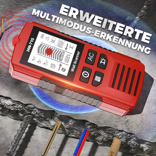 🔍🏗️【Handheld-Metall-/Wanddetektor】Mit 50% Rabatt – Präzise Ortung & Multifunktions-Scan in Einem! 💡⚙️ Sofort Erkennen von Metall und Hohlräumen.