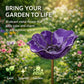 💖🎁 Geschenke zum Muttertag 2026 mit 49 % Rabatt 🎁Handgefertigter Metall-Gartenstecker mit Blume und Vogel 🐦