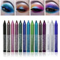 14er-Set Wasserfeste Farbige Gel-Liner – Metallic & Glänzendes Finish, Verwischfest & Perfekt Für Kreative Looks ✨