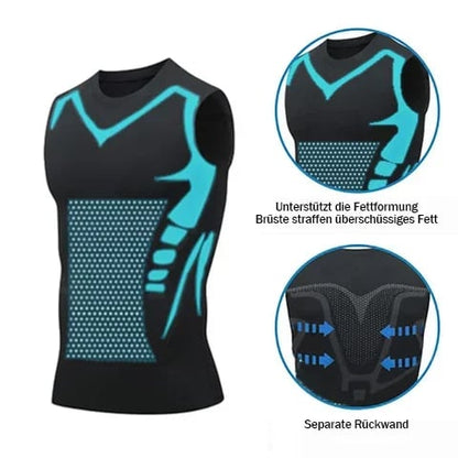 👚 50% RABATT! 🔥 Ionic Shaping ärmelloses Shirt – 2026 Neue Version – Figurformend, atmungsaktiv & perfekt für unter jedem Outfit ✨