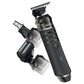 ⏳Nur für begrenzte Zeit: 50% Rabatt! 🏆Luxuriöses 3-in-1 professionelles Herren-Pflegeset – T-Klingen-Trimmer, Folienrasierer & Nasentrimmer – mit LED-Display und USB-Aufladung