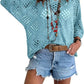 ⏰ Nur heute: 50 % Rabatt! 🔥 Top im Angebot: Damen-Top im Boho-Stil mit beigen Häkeldetails und V-Ausschnitt