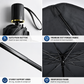 Faltbarer Auto Sonnenschutz Windschutzscheibe – Regenschirm-Design, UV-Schutz & Hitzeschutz für PKW & SUV