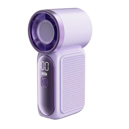 Mini-Handventilator mit LED-Anzeige –👍5-stufiger Turbo-Ventilator im Taschenformat.