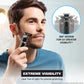⏳Nur für begrenzte Zeit: 50% Rabatt! 🏆Luxuriöses 3-in-1 professionelles Herren-Pflegeset – T-Klingen-Trimmer, Folienrasierer & Nasentrimmer – mit LED-Display und USB-Aufladung