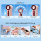 Mini-Handventilator mit LED-Anzeige –👍5-stufiger Turbo-Ventilator im Taschenformat.