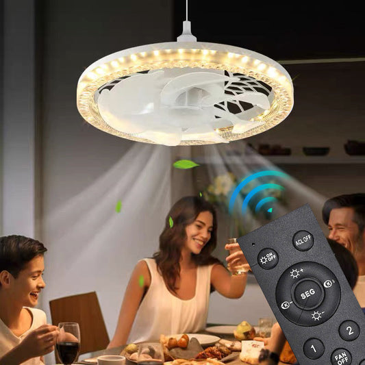 🌞Frühlingserwachen: 60% Rabatt!💡2-in-1 dimmbare Deckenventilatorlampe mit Fernbedienung – Leise, verstellbar und platzsparend