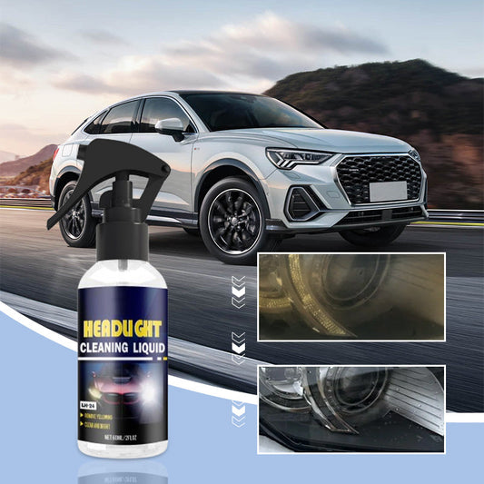 🚗  Autoscheinwerfer-Reiniger & Restaurierungsmittel – Entfernt Vergilbung & Kratzer, UV-Schutz & Langanhaltende Klarheit ✨