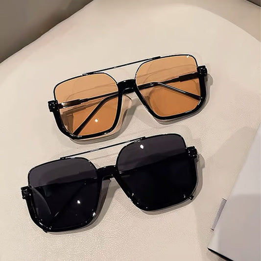 Leichte Sonnenbrille mit getönten Gläsern | Trendiger Stil