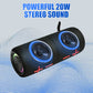 2-in-1 magnetischer, zweifach teilbarer Bluetooth-Lautsprecher