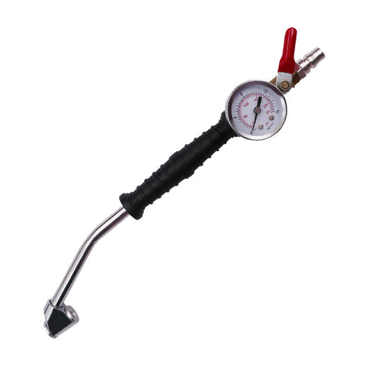 Hochleistungs-Reifenfüller: Mit Manometer & Doppelkopf für Auto & Moto