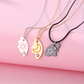 ⏰ Limitiertes Angebot! 💎 3-teiliges Freundschaftsketten-Set – Sonne, Mond & Sterne Design 🌞🌙✨ | Kristallbesatz 💎 – Zinklegierung 🛡️