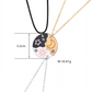 ⏰ Limitiertes Angebot! 💎 3-teiliges Freundschaftsketten-Set – Sonne, Mond & Sterne Design 🌞🌙✨ | Kristallbesatz 💎 – Zinklegierung 🛡️