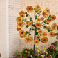 🌞☀️ Solarbetriebener Windspinner für den Garten ✨🌸 Schöne Gartendekoration!