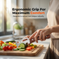 Utensílio de cozinha 3 em 1 para cortar e descascar cebolinhas