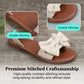 Elegante Sandalen mit Knöchelriemen und Perlen.