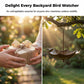 🐦 Hängendes Vogelfutterhaus und Vogelbad – Doppelte Freude für Ihre Gartengäste! 🌿💧