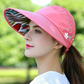 🧢 50% RABATT! ☀️ Faltbarer Sonnenhut mit breiter Krempe & Pferdeschwanz-Öffnung – UV-Schutz, leicht zu verstauen & perfekt für Reisen und Strand 🏖️
