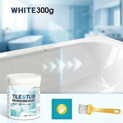 Premium Fliesenlack & Wannenbeschichtungs-Set – Reparaturlösung für Badezimmer